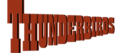 Thunderbirds logo for ZX Spectrum